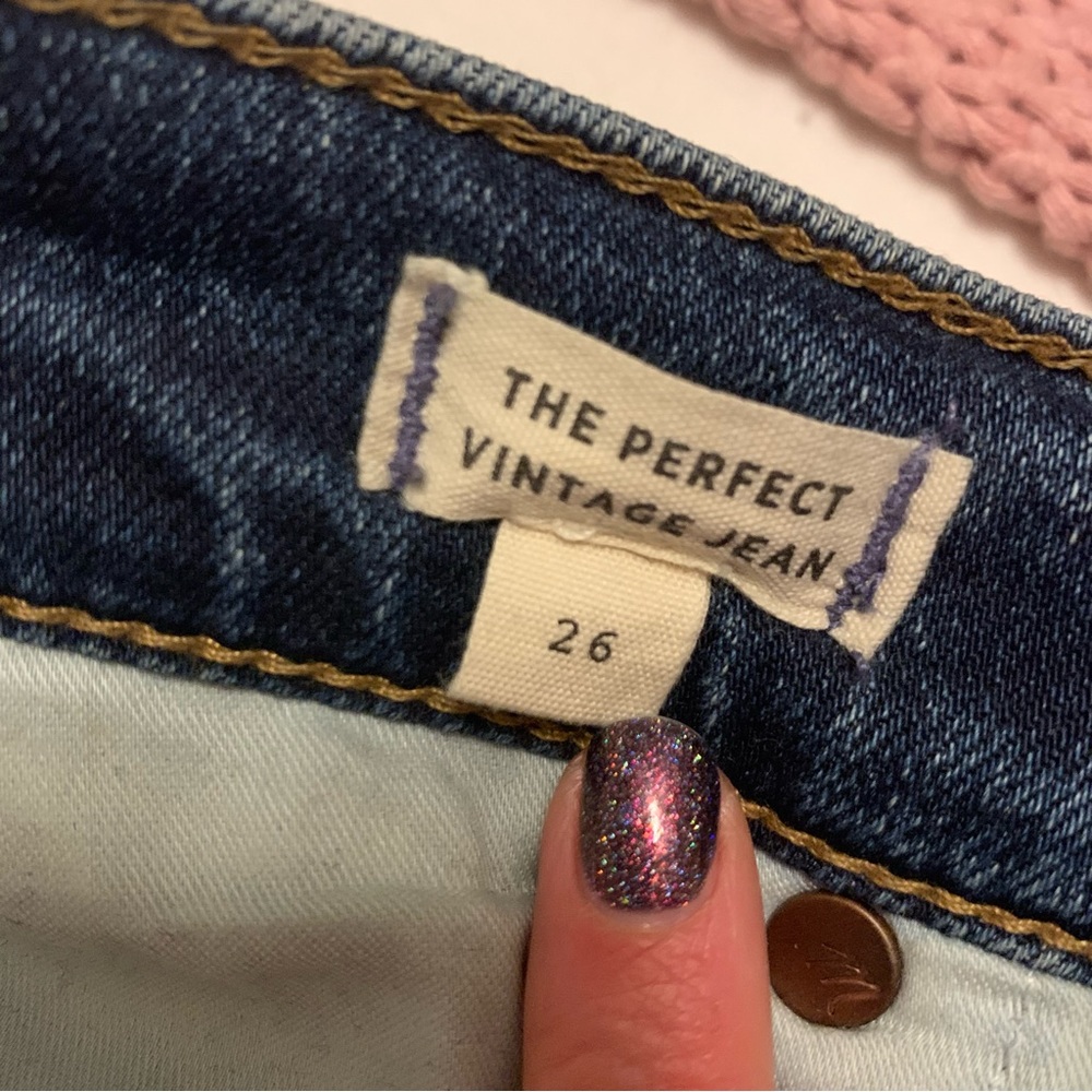 Madewell Perfect Vintage Jeans Arland Wash - Picture 8 of 15